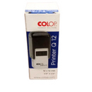 SELLO COLOP	Q 12 MEDIDA 12 X 12 MM	TINTA NEGRO	AUTOENTINTABLE