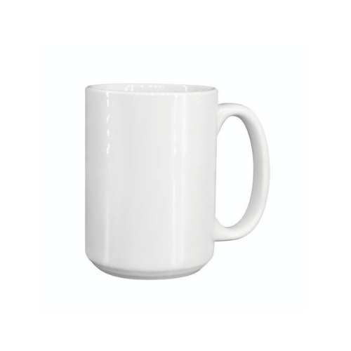 TAZA BLANCA 15 OZ PARA SUBLIMAR 443 ML SUBLIMACION ENCOGRAPHICS