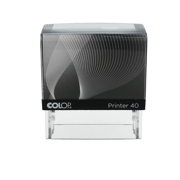 SELLO COLOP PRINTER 40 MEDIDA 23 X 59 MM TINTA NEGRO AUTOENTINTABLE