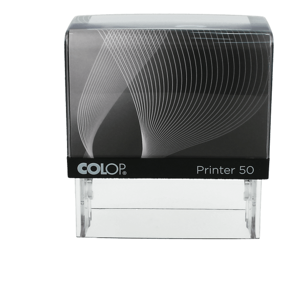 Colop Printer R 50 SELLO COLOP PRINTER 50 MEDIDA 30 X 69 MM TINTA NEGRO AUTOENTINTABLE