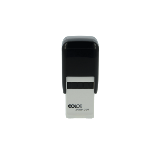 SELLO COLOP	Q 24  MEDIDAS  24 X 24 MM	TINTA NEGRO	AUTOENTINTABLE