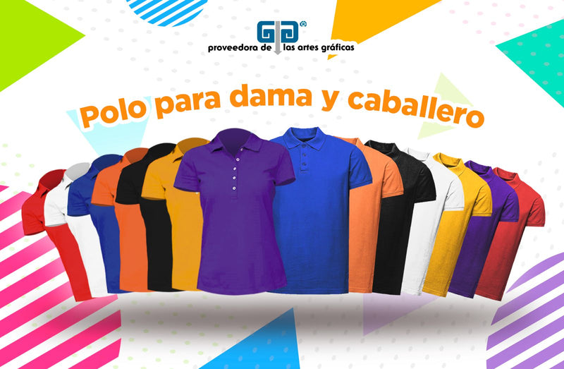 PLAYERA POLO 50% POLIESTER, 50% ALGODON/PREM 230GR HOMBRE MORADA TALLA L YTISPA