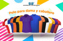 PLAYERA POLO 50% POLIESTER, 50% ALGODON/PREM 230GR HOMBRE AZUL MARINO TALLA S YTISPA