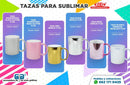 TAZA PLATA NACARADO  10 OZ PARA SUBLIMAR 290 ML SUBLIMACION ENCOGRAPHICS