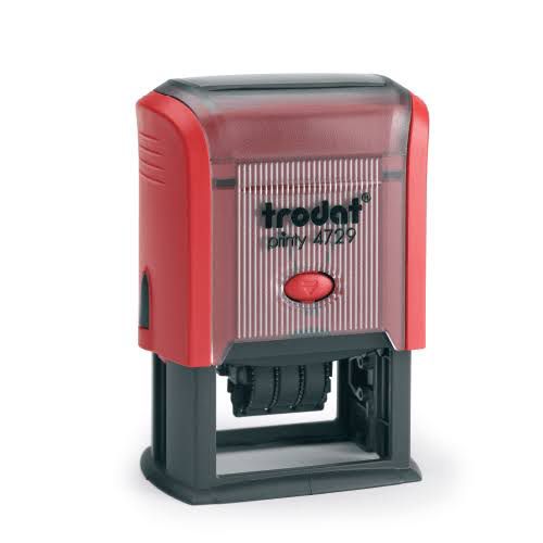 FECHADOR	TRODAT		4729	MEDIDA	50 X 30 MM	TINTA	NEGRO		AUTOENTINTABLE