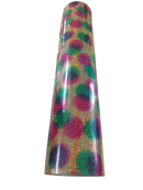 VINIL TEXTIL  HOLOGRAMA  ESFERAS MULTICOLOR A 50  CMS  X 1.0  MT.