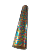 VINIL TEXTIL  FOIL METALICO CAMUFLAJE ARCOIRIS 50  CMS  X 1.0  MT.