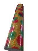 VINIL TEXTIL  HOLOGRAMA  MULTI ORO  .50  CMS  X 1.0  MT.