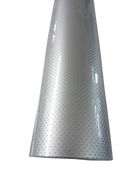 VINIL TEXTIL  MICROPERFORADO	PLATA  50  CMS  X 1.0  MT.